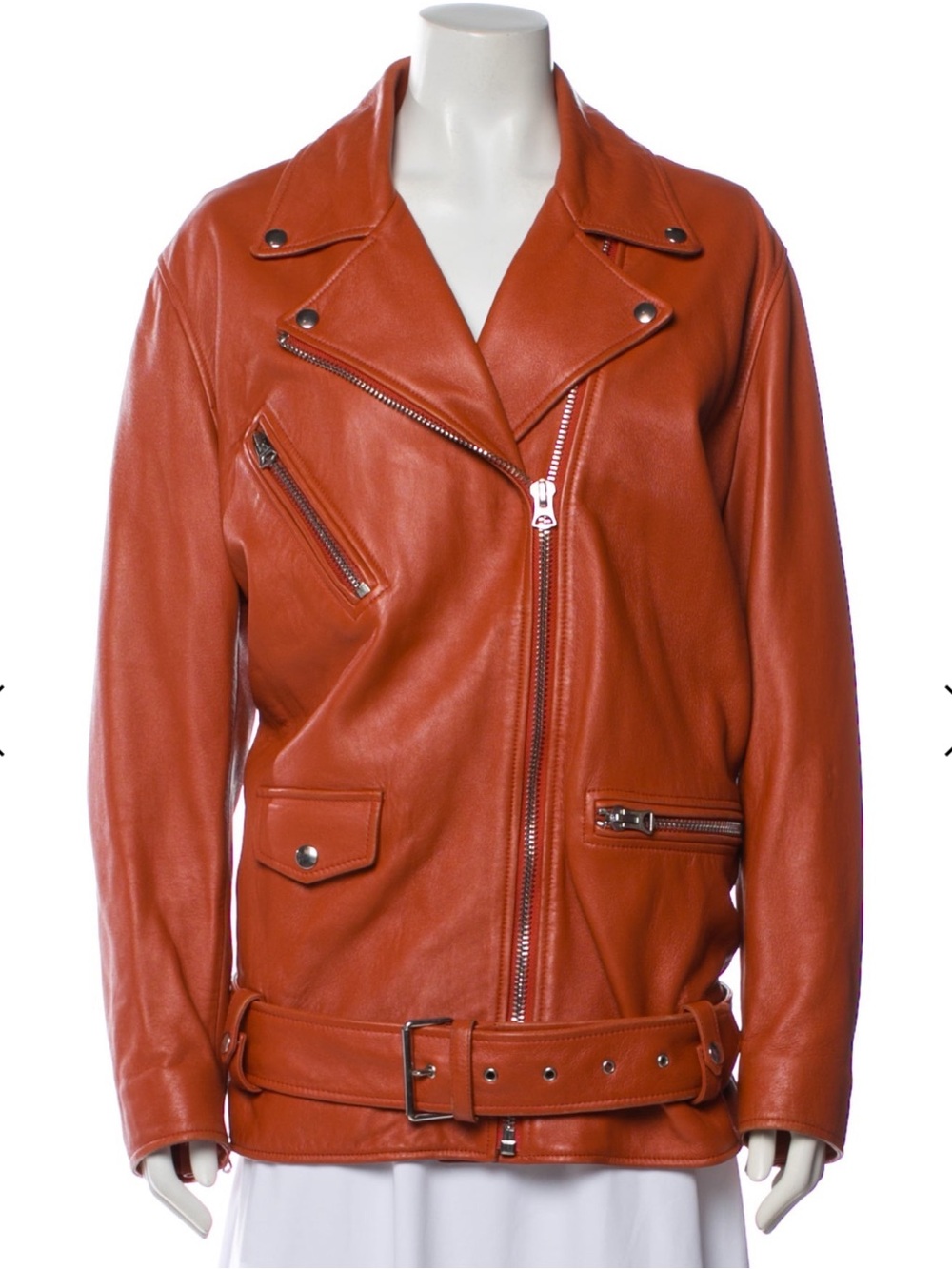 Acne Studio Lamb Leather Biker